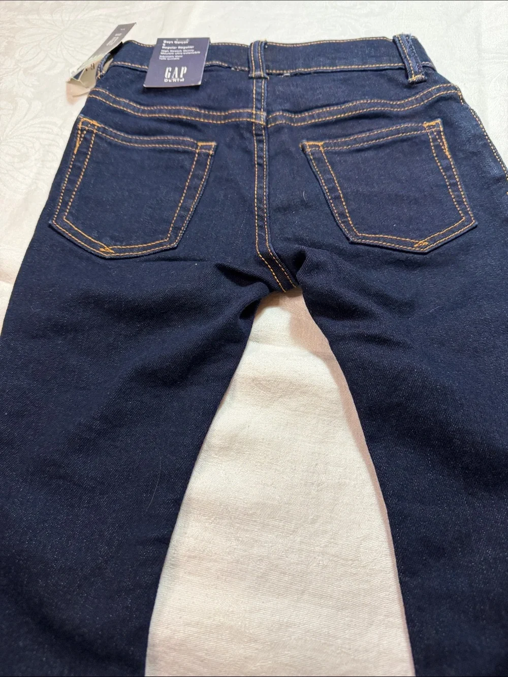 GAP Kids Dark Indigo Skinny Stretch Jeans